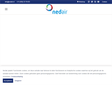 Tablet Screenshot of nedair.nl